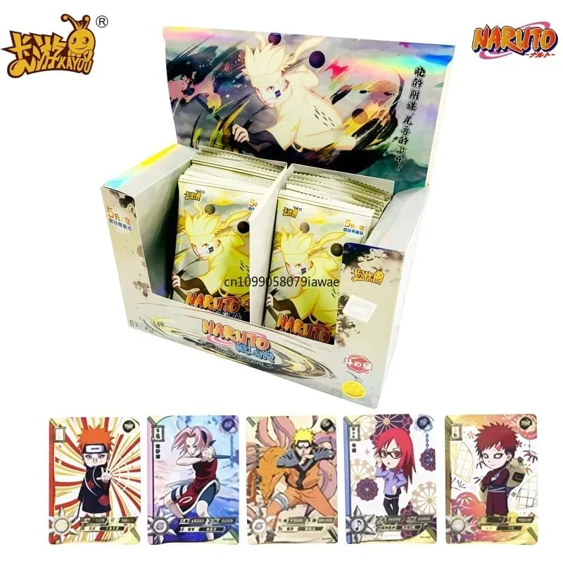 Γνήσιο NARUTO Card Fight Κεφάλαιο Πλήρης Σειρά Card Game Collection Cartoon Cartoon Παιδικά Παιχνίδια γύρω από Δώρα διακοπών. — image 2