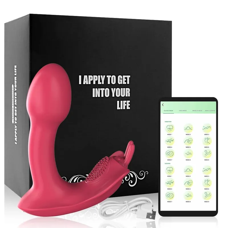 Sucker Vibrator Dildo for Women Vibrating Clitoris Stimulator Remote Control Wearable G Spot Massager Panties Female Sex Toys