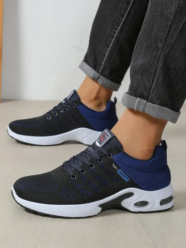 Men's Casual Sneakers Breathable Mesh Lace Up Versatile Lightweight Soft Sole Daily Walking Running Footwear For Outdoor Wear — image 7