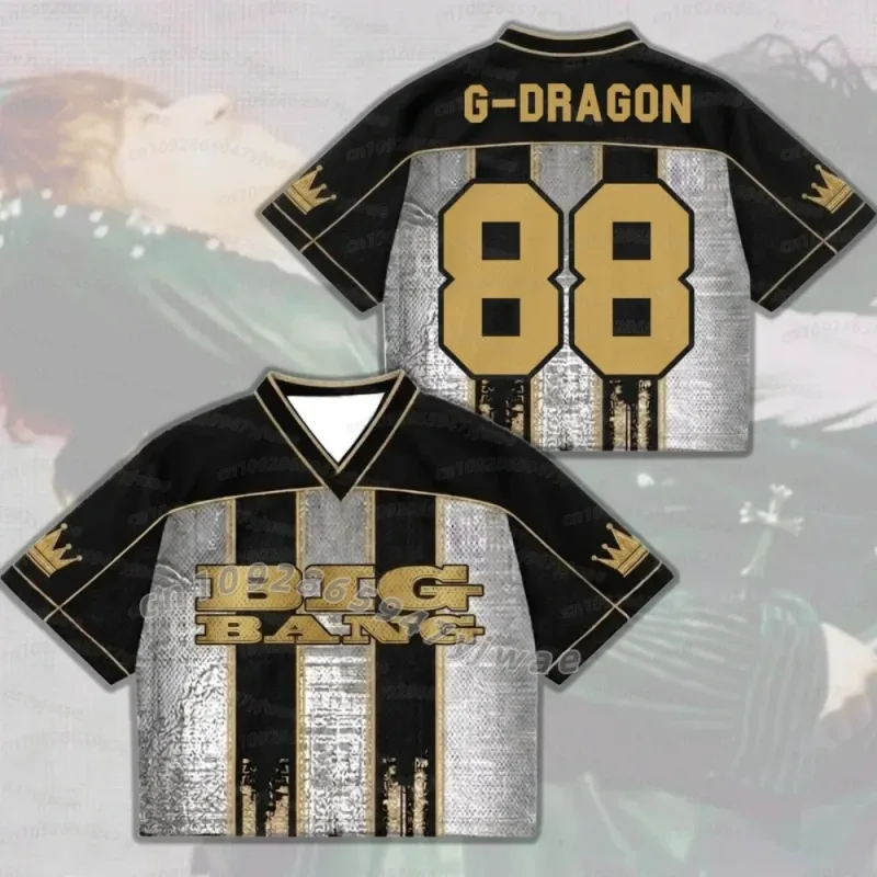 26 homens mulheres bigbang 2026 tour mundial camisa de malha mista streetwear fãs de concerto camisa camiseta de manga curta masculino hoodies — image 11