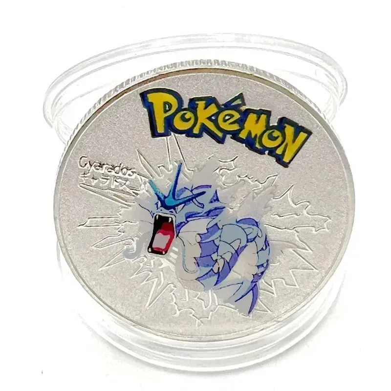 Pokemon Đồng Tiền Vàng Pikachu Anime Đồng Tiền Kỷ Niệm Charizard Vàng Kim Loại Tròn Đồng Xu Đồ Chơi — image 8