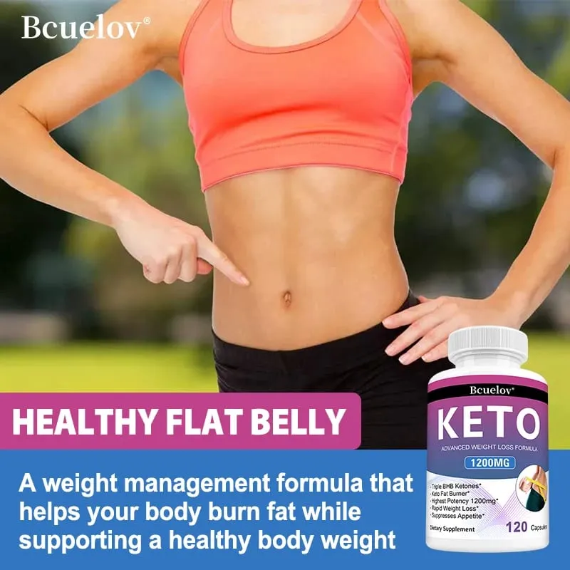 Advanced Keto Capsules Weight Management Metabolism Boost Appetite Control Energy Support Digestive Health Supplement — image 6
