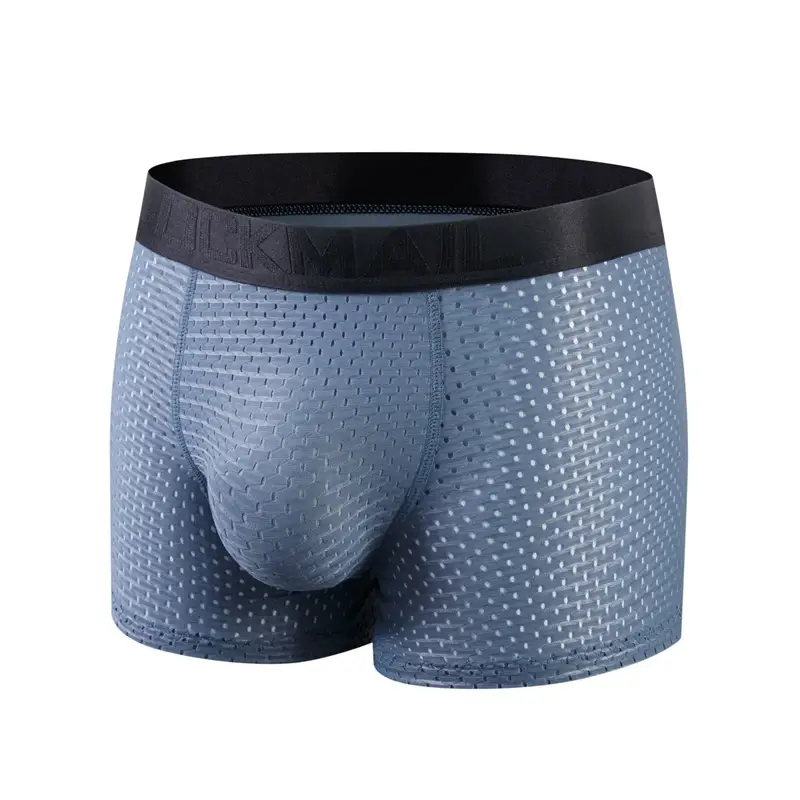 Erkek Sandıklar Dahili Sahte Popo Kalça Kaldırıcı Artırıcı Şort Boxer Külot Yastıklı İç Shapewear Külot Naylon Nefes — image 3