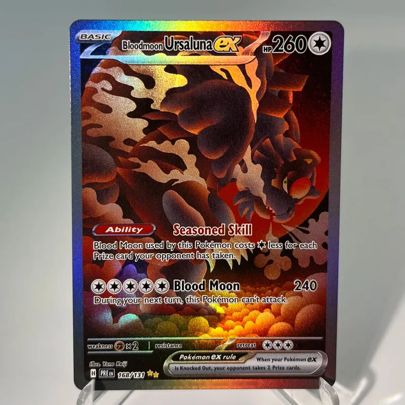 Prismatic Evolutions PKM Cards PTCG5-A GX Rainbow Umbreon Sylveon Leafeon ex Rare Collection Battle Toys Δώρα για χόμπι — image 31