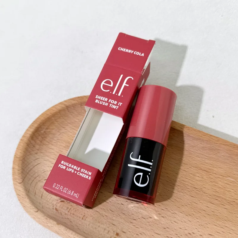 New Elf 8 χρωμάτων Lip Gloss & Πολύχρωμο ρουζ σε πούδρα λεπτής υφής Ελαφρύ Ενυδατικό Θρεπτικό Lip Balm Care Cosmetics