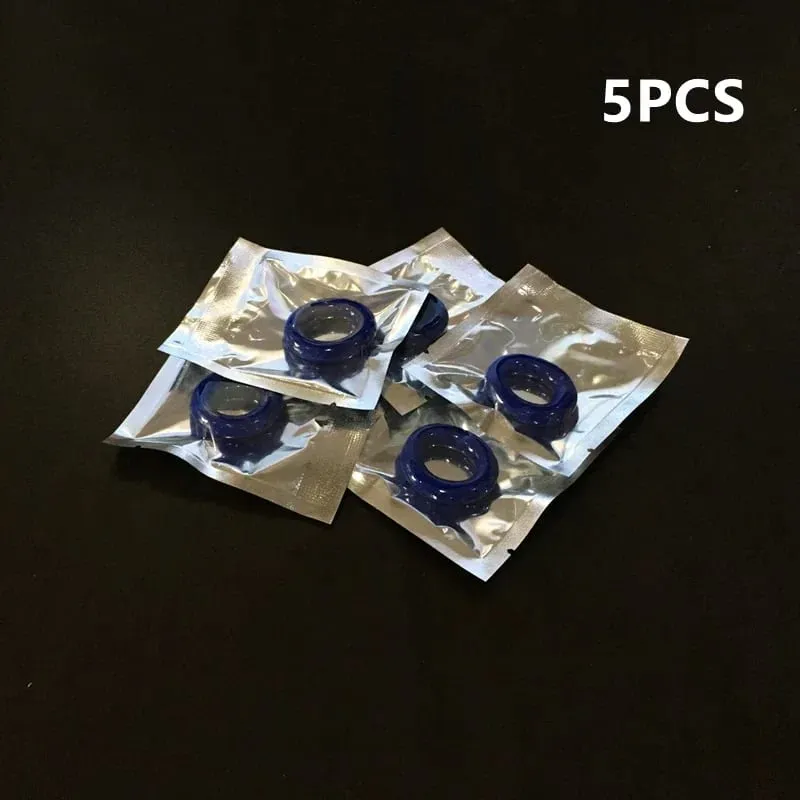 10/5Pcs Silicone Durable Penis Ring Adult Men Ejaculation Delay Cock Rubber Rings Penis Enlargement Sex Toys For Male Sex Ring — image 16