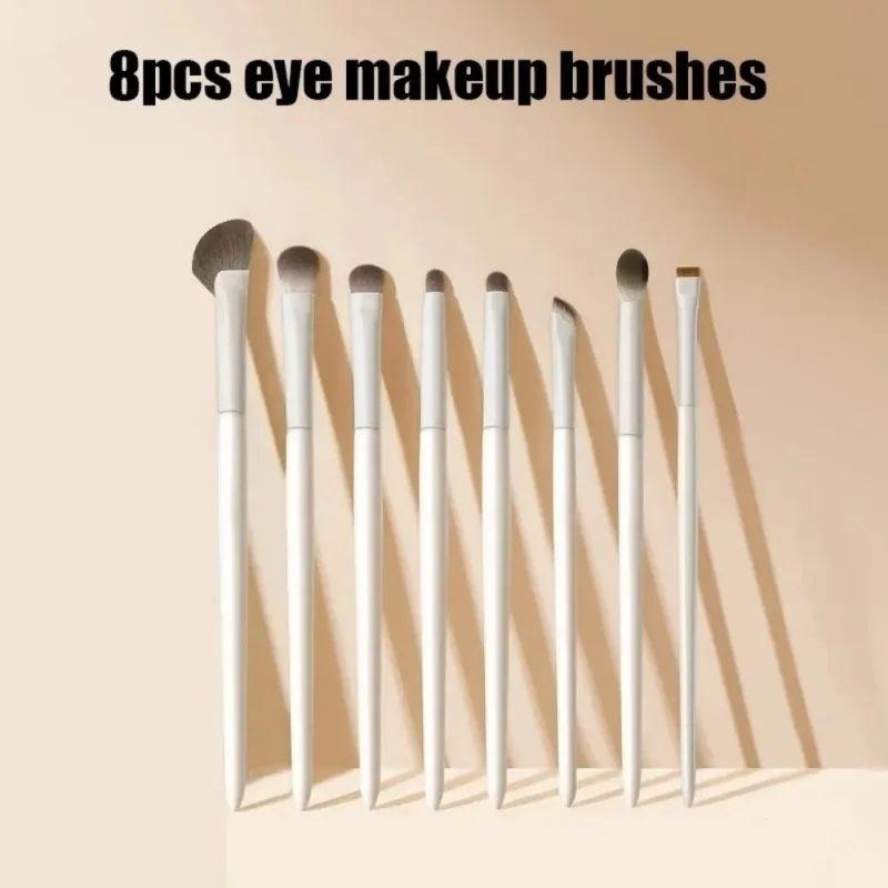 5/6/8/10 Cái Bộ Cọ Trang Điểm Mắt Chuyên Nghiệp Bộ Chi Tiết Phấn Mắt Trắng Cực Mềm Phấn Mắt bút Kẻ Mắt Làm Đẹp Dụng Cụ Trang Điểm