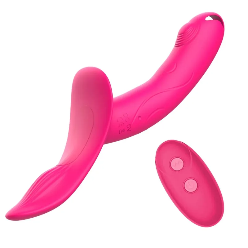 7 Speeds Wearable Double Vibrators For Women Lesbian Couples USB Rechargeable Strapless Strap on Dildo Female Adults Sex Toys — image 8