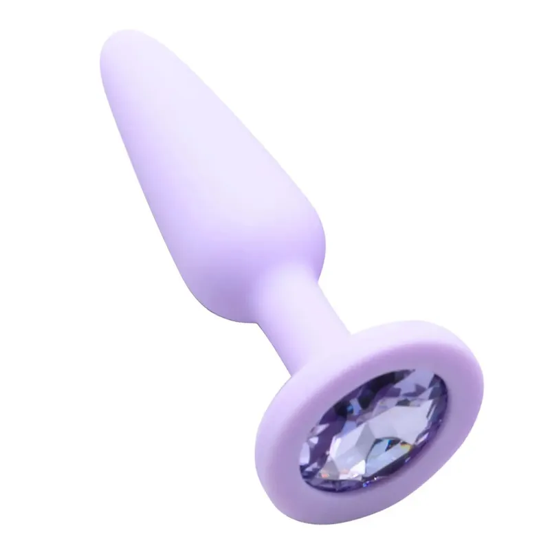 Silicone Anal Plug for Woman 3 Sizes Butt Plug Crystal Base Sex Toys Anal Toys Sex Stopper Adult Toys Anal Trainer for Couples — image 12