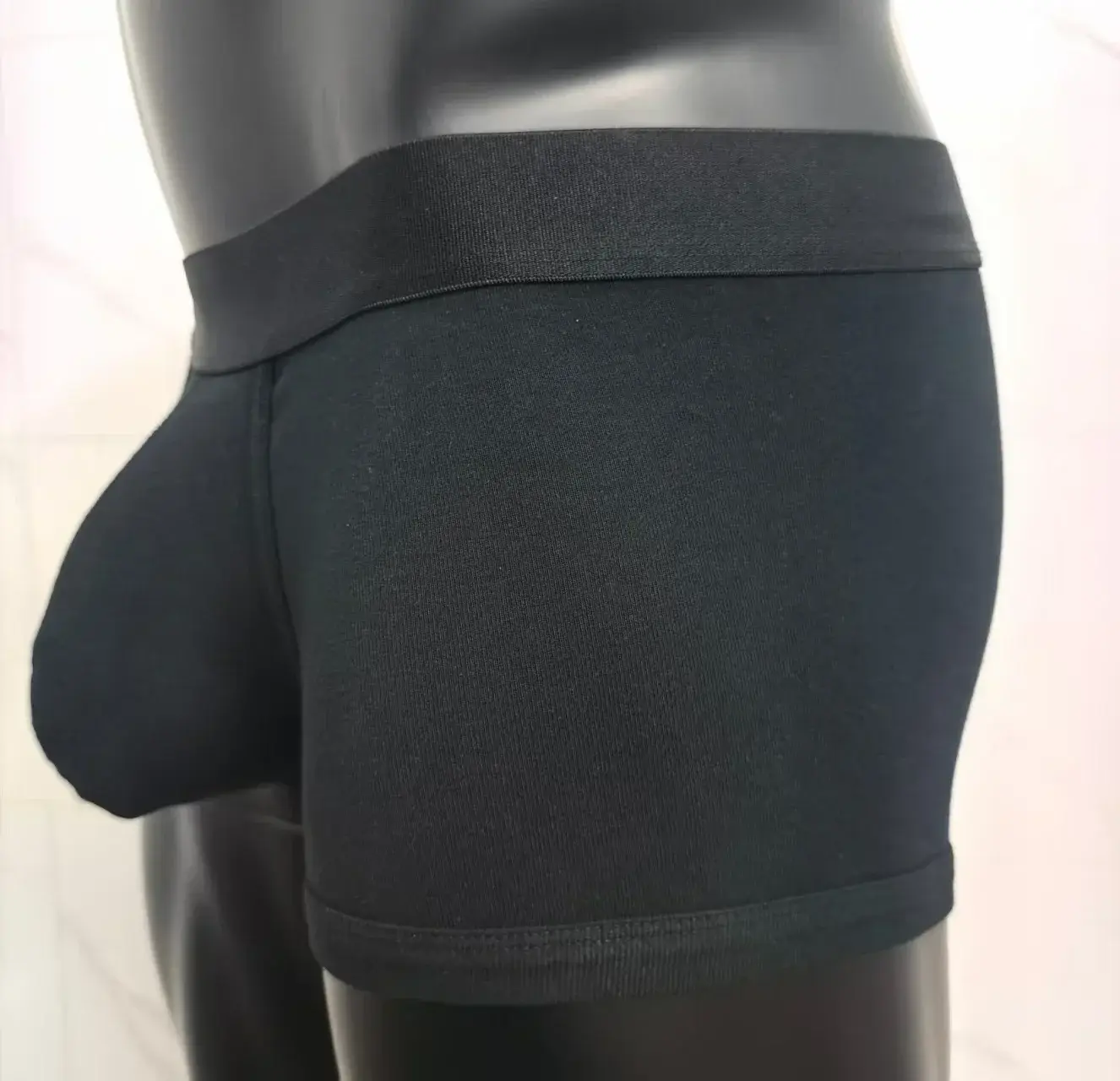 Mens Extra Larger Pouch Premium Cotton Boxer Briefs Super Breathable Underwear Sexy Comfortable Trunks Soft Hot Selling 2026 New