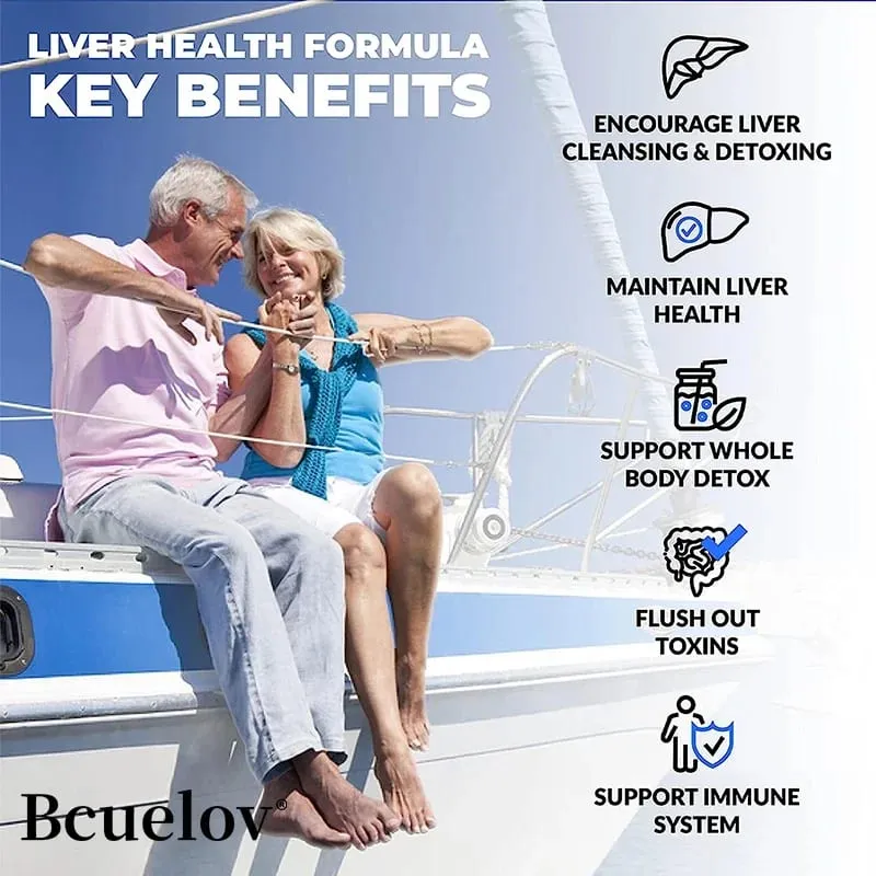 Liver Purification Detoxification and Repair Capsules - Improve Indigestion and Promote The Production of Digestive Enzymes