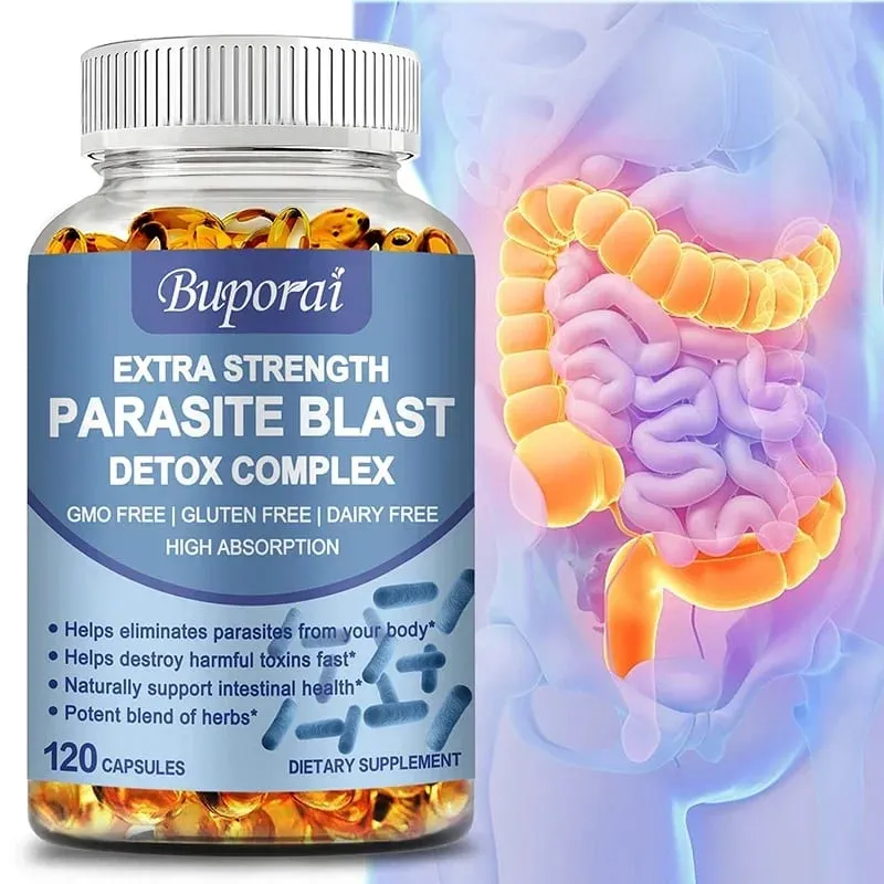 Parasite Blast Detox Complex - Promotes Intestinal Health Metabolism Digestive Health and Improves The Immune System