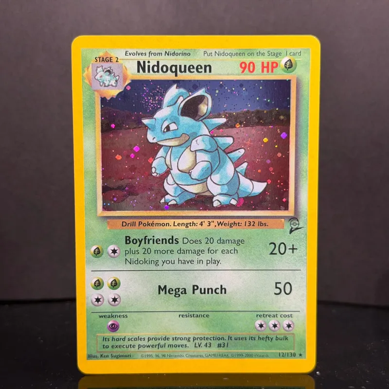 Pocket 2000 Base Set 2 OG Nostalgia Συλλεκτικό Hitmonchan Scyther Clefable Pidgeot Mewtwo Traditional Holo Proxy — image 17