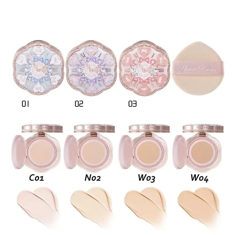 Flower Knows איפור סט מתנות שפתיים קרם סומק כרית BB Cream Brightening Concealer Essence לחות ותיק קוסמטי All-in-One — image 2