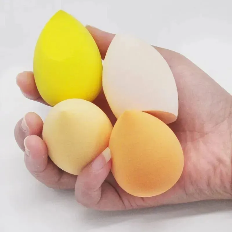 4/8/16 τμχ Σετ καλλυντικών σφολιάτας Beauty Egg Wet and Dry Dual-use Egg Makeup Foundation Sponge Air Cushion Puff Soft Makeup Tools
