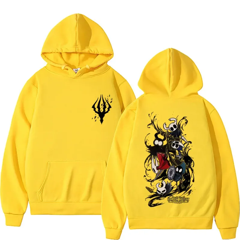 Game Hollow Knight Hoodie Male Fashion Streetwear Men Women Clothing Casual Oversized Hoodies Unisex Retro Otaku Lovers Pullover — image 18