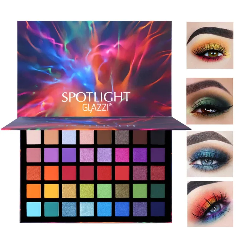 40 Colors Eyeshadow Palette Matte Shimmer Eye Shadow Shine Glitter for Eyes Επαγγελματικό Μακιγιάζ Κορεατικά καλλυντικά
