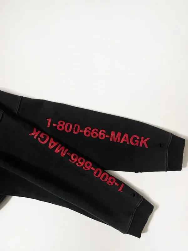 Nouveau surdimensionné PALY sweat à capuche pour homme femme lavé noir endommagé meilleure qualité décontracté Vintage Cardigan Zip sweats — image 29