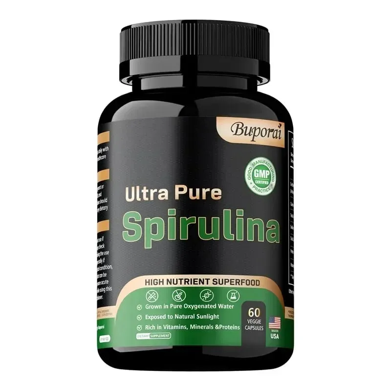 Organic Spirulina Supplement - Detoxification Nutrition Immune System Health Cardiovascular Health AntioxidantSupplements — image 8