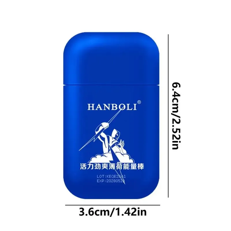ΝΕΑ Double Hole Energizing Energy Bar Aromatherapy Nasal Inhaler Energy Vapors Stick Aromatherapy Stick Stimulating Scent — image 12