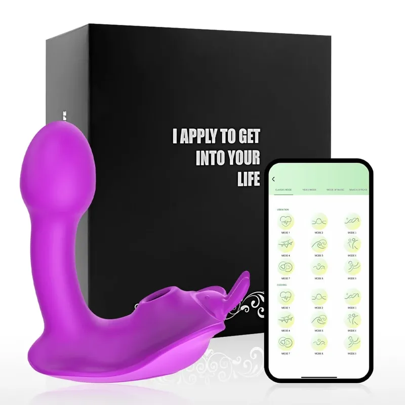 Sucker Vibrator Dildo for Women Vibrating Clitoris Stimulator Remote Control Wearable G Spot Massager Panties Female Sex Toys