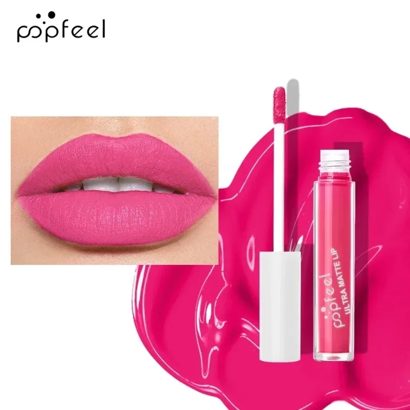 Punk Matte Zwarte Vloeibare Lipstick Waterdichte Langdurige Party Lipgloss Persoonlijk Fluwelen Naakt Lip Tint Halloween Lippen Make-up — image 9