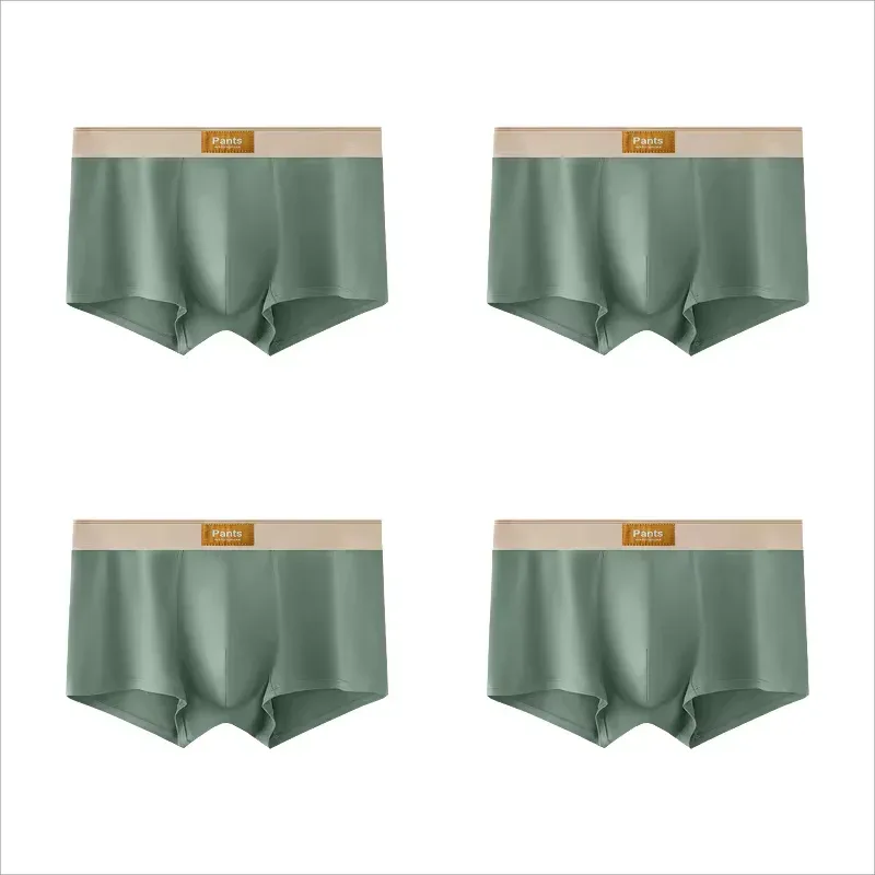 Intimo da uomo Boxer in cotone Pantaloncini Hombre Mutandine Uomo Mutande traspiranti Sport sexy Comfort Boxer maschili Taglia grande L-7XL — image 34