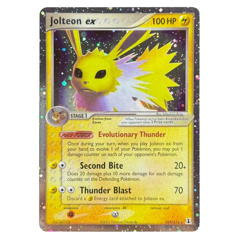 Κάρτες μεσολάβησης Ολογραφικά Emerald Cacturne Rayquaza Hidden Legends Kyogre Crystal Guardians Alakazam Star Flareon Metagross — image 19