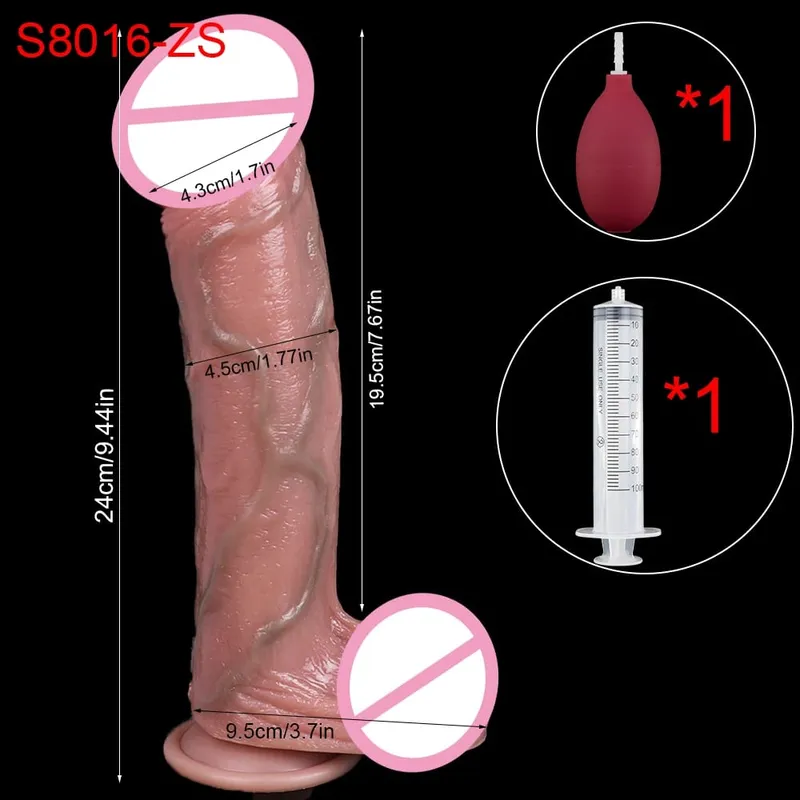 5 Styles Ultra Squirting Dildo Anal Plug Sex Toys For Men Women Gay Masturbator Ejaculating Adult Toys