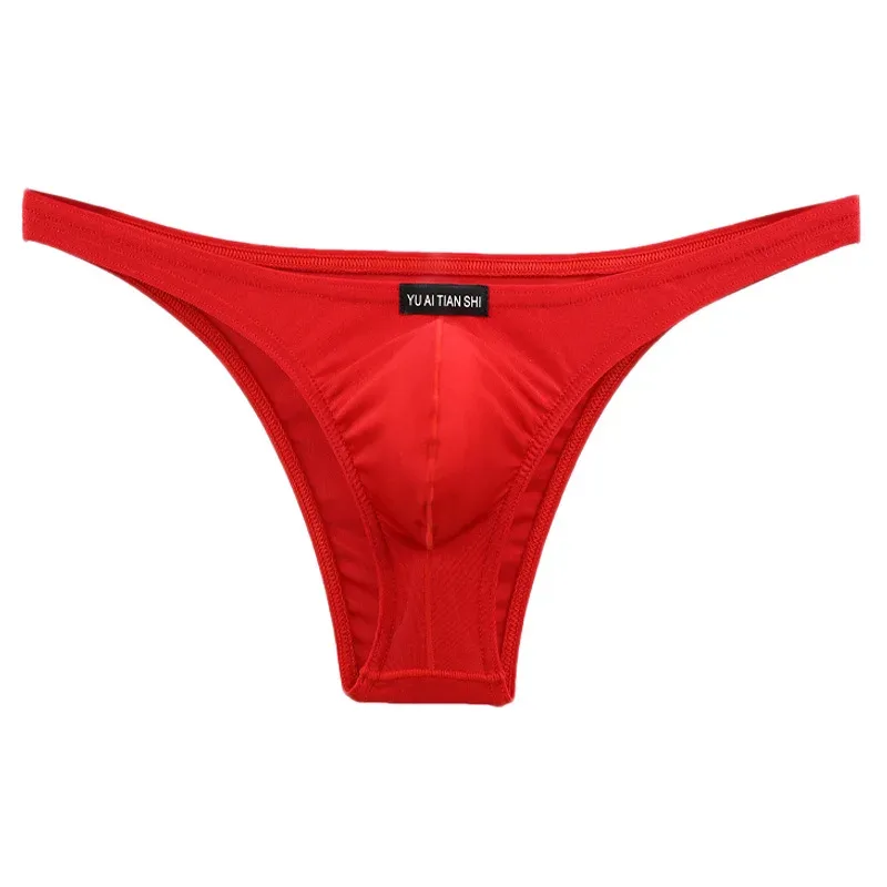 Sexy Underwear Men's Briefs Men Nylon Fashion Jockstrap Mini Briefs Bikini Low Waist Shinning Jockstrap Cueca Underpants — image 5