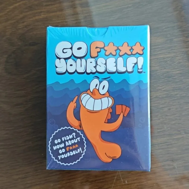 Go Fish Card Game Yourself Fun Gag Δώρο Ξεκαρδιστικά επιτραπέζια παιχνίδια με A Twist Night Οικογενειακό παιχνίδι πάρτι αλληλεπίδρασης για 2+ παίκτες — image 6