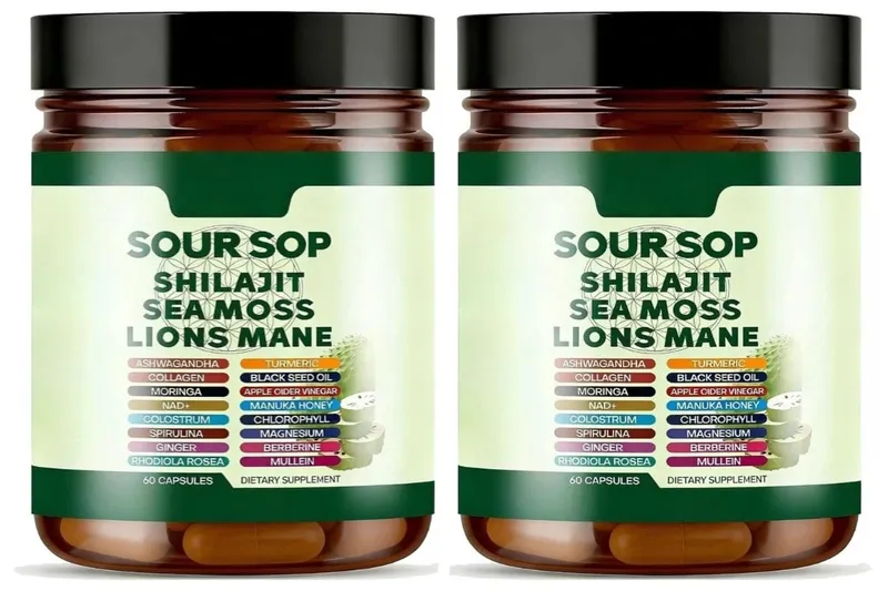 Shilajit και L-Arginine Capsules 60 Count with Rode Cannamon Fenugreek for Energy Immune Health Καθημερινή Υποστήριξη Ευεξίας — image 8