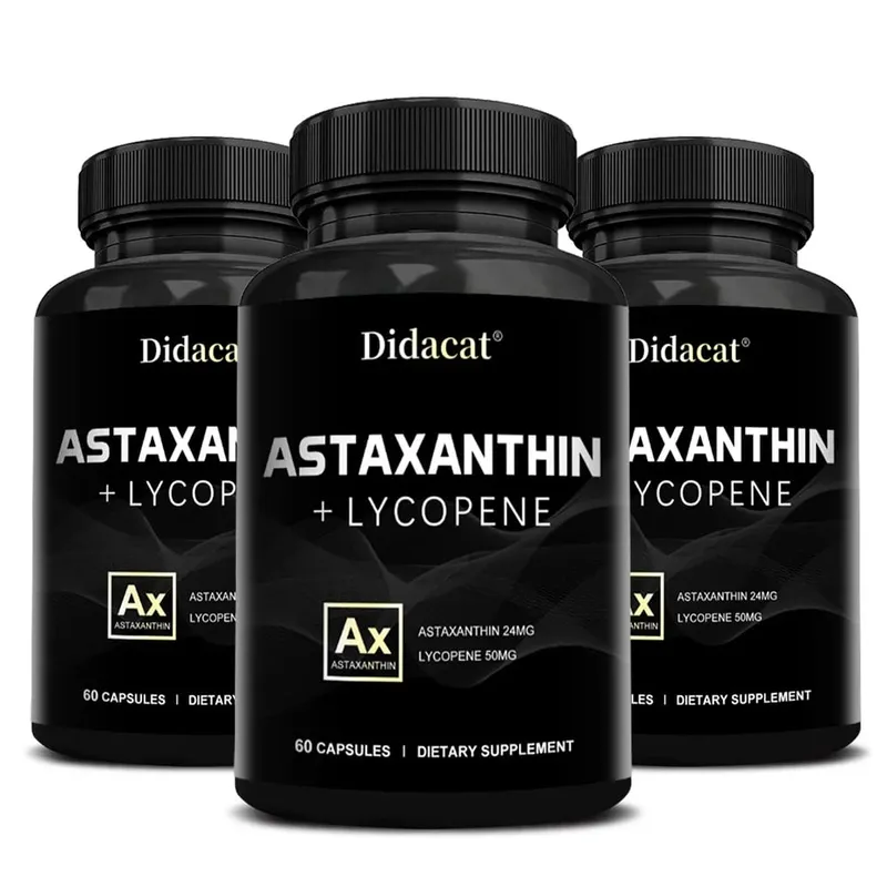 Suplemen Astaxanthin untuk Pria dan Wanita | Dari Haematococcus Pluvialis Microalgae untuk Penunjang Kesehatan Mata & Kulit — image 11