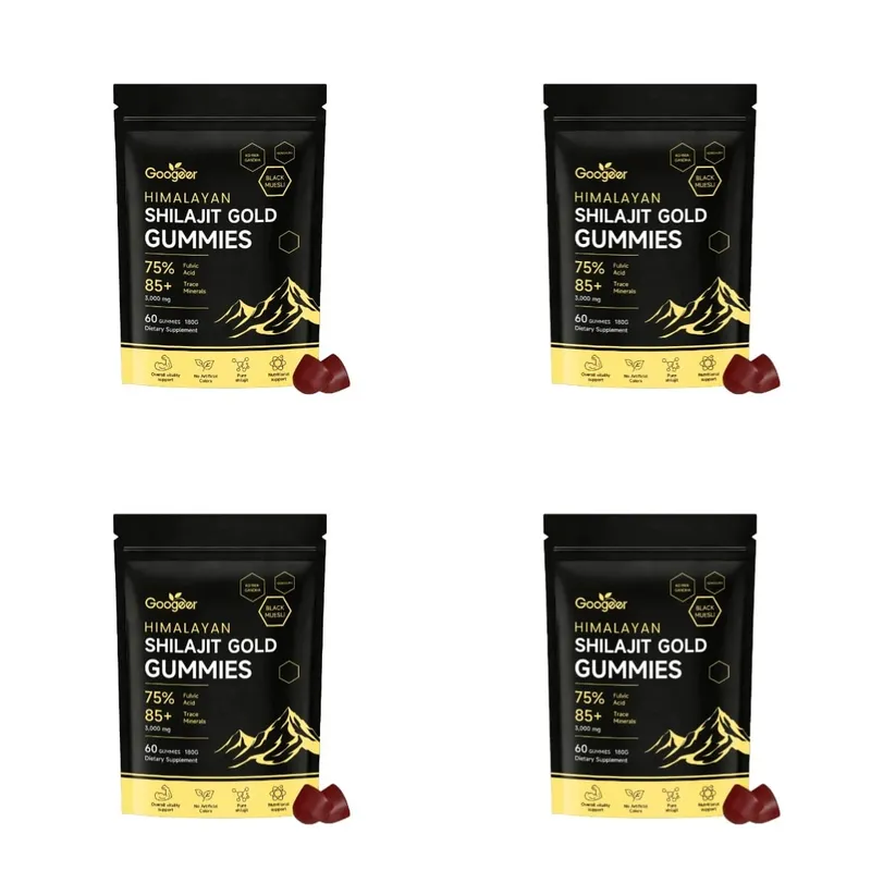 Η φόρμουλα Himalayan Shilajit Gold 60 Gummies Minerals υποστηρίζει την ενίσχυση της ενέργειας και τη ζωτικότητα του σώματος Φυσικό συμπλήρωμα διατροφής — image 9