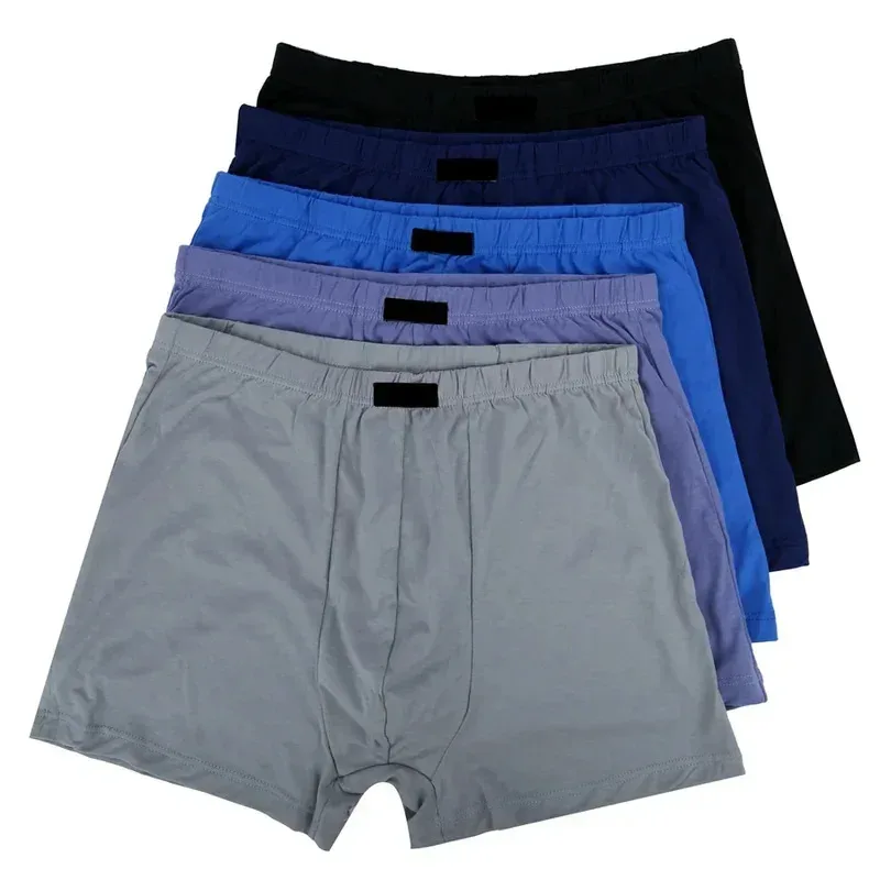 4pcs 8xl 10xl Men Underpants Cotton Boxer Shorts Mens Sale Men's Family Panties Cheapest Boxers Man Bulk Pack Pantys