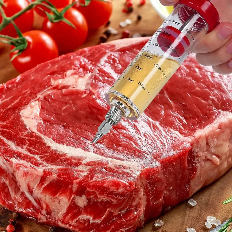 Pulyka Baster főzéshez és konyhai hús befecskendező fecskendő forró folyékony ételekhez Grade Baster Hálaadás karácsonyi alapvető eszköz