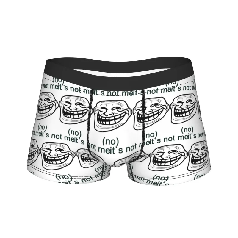 Rage Comic Trollfac Trunk Funny Anime Pouch Underwear Hot Sale Pattern Boxer Brief Comfortable Men Underpants Plus Size — image 11