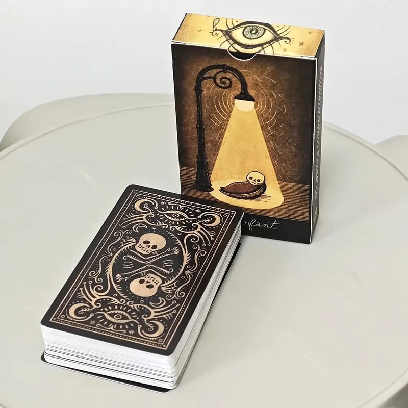 Abandoned Oracle Cards Deck 52 Cards Dark Fantasy Tarot Fortune Telling Witchcraft Spirit Επιτραπέζιο παιχνίδι Αγγλικά Έκδ. — image 2