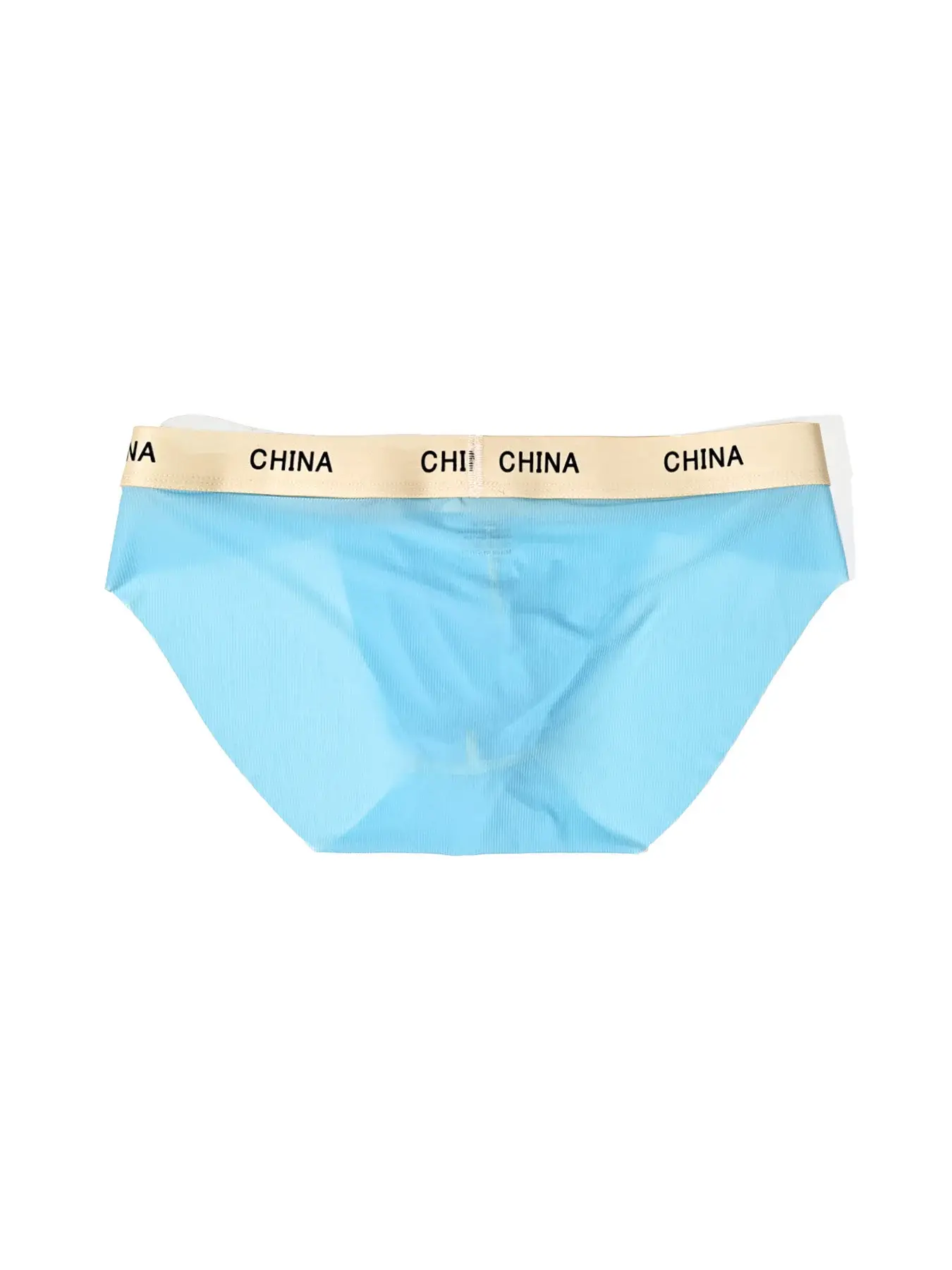Men's Summer Ice Silk Triangle Boxer Shorts Breathable Sports Style Youth Underwear Soft Skin-Friendly Thin Briefs Fashionable