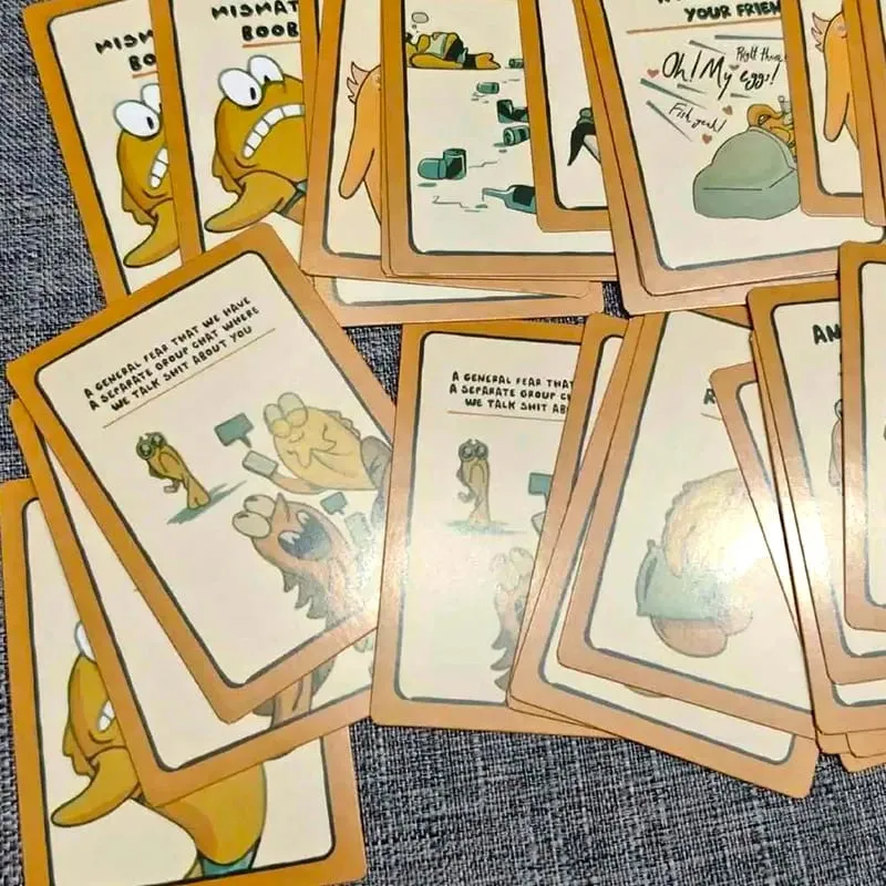 Go Fish Card Game Yourself Fun Gag Δώρο Ξεκαρδιστικά επιτραπέζια παιχνίδια με A Twist Night Οικογενειακό παιχνίδι πάρτι αλληλεπίδρασης για 2+ παίκτες — image 5