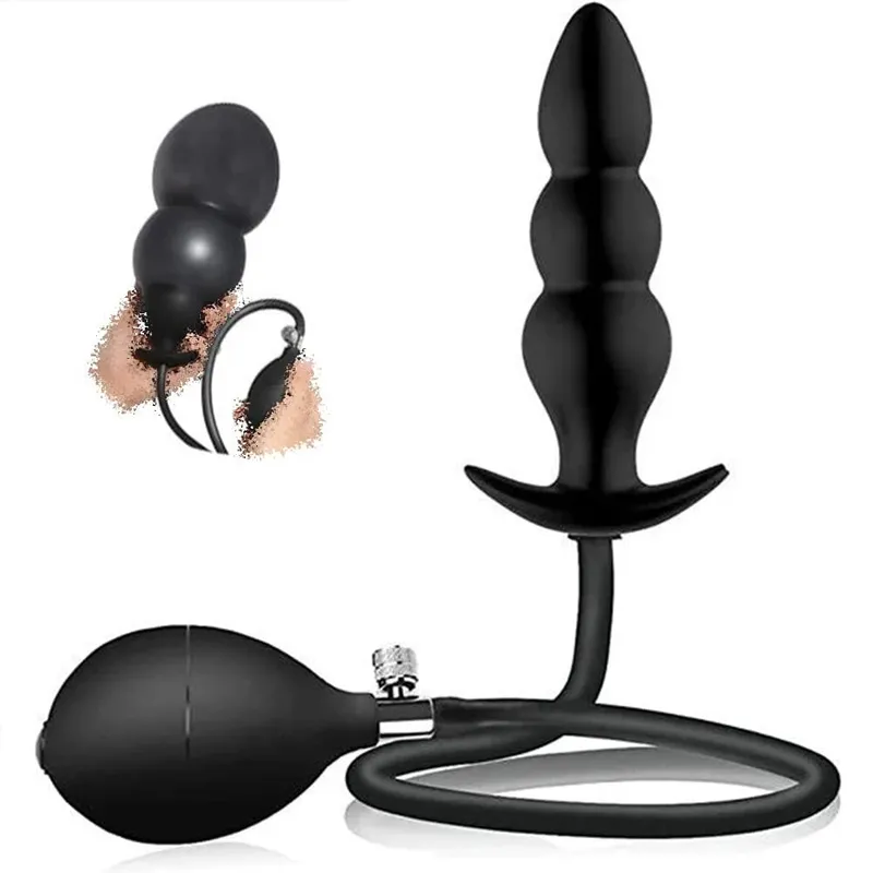 Anal Expander Expand Inflatable Anal Plug Oversized Enema Training Butt Plug Butt Dilator Ass Prostate Sex Toy for Men Women — image 6