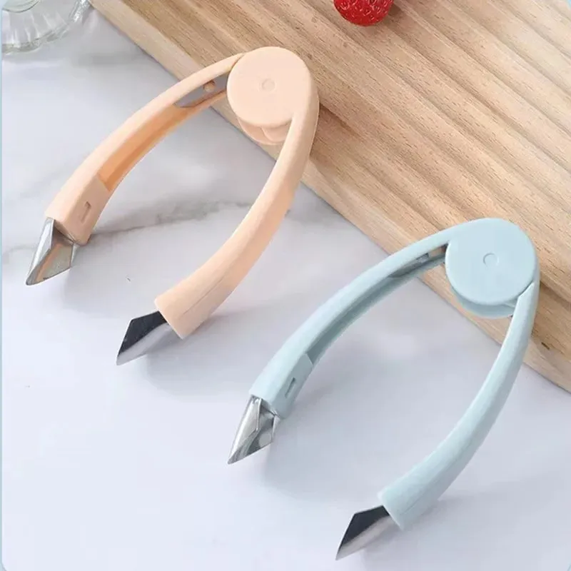 1 τεμ. Strawberry Steel Pineapple Eye Peele Fruit and Vegetable Practical Sed Remover Clip Fruit Tools Gadgets κουζίνας