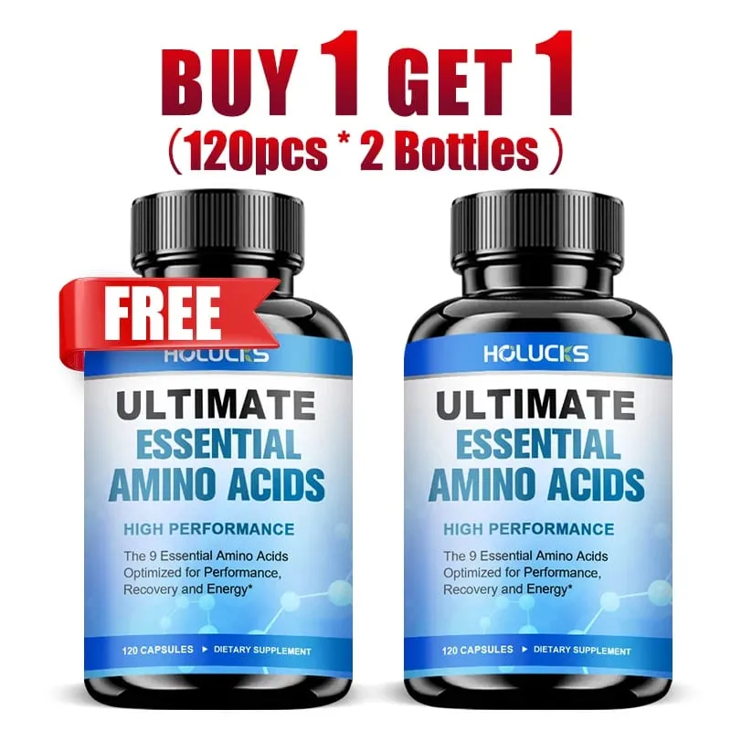 Ultimate Essential Amino Acids Supplement Support Muscle Repair Recovery & Boost Energy for Gym & Fitness Enthusiasts