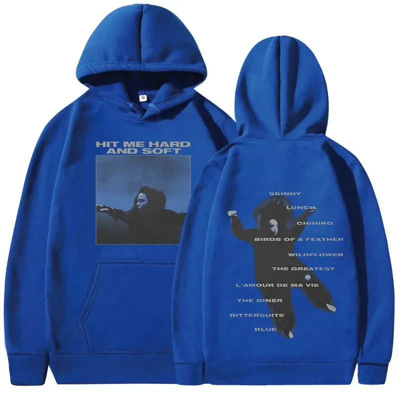 Hit Me Sert ve Yumuşak 2024 Tur Kapüşonlu Erkek Kadın Moda Vintage Harajuku Sweatshirt Uzun Kollu Büyük Boy Kazak Hayranları Hediye — image 10