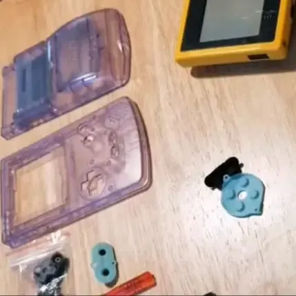 Θήκη GBC Αντικατάσταση χρώματος GameBoy Κίτρινη πολύχρωμη θήκη GBC Pokemon Θήκη Pikachu — image 5