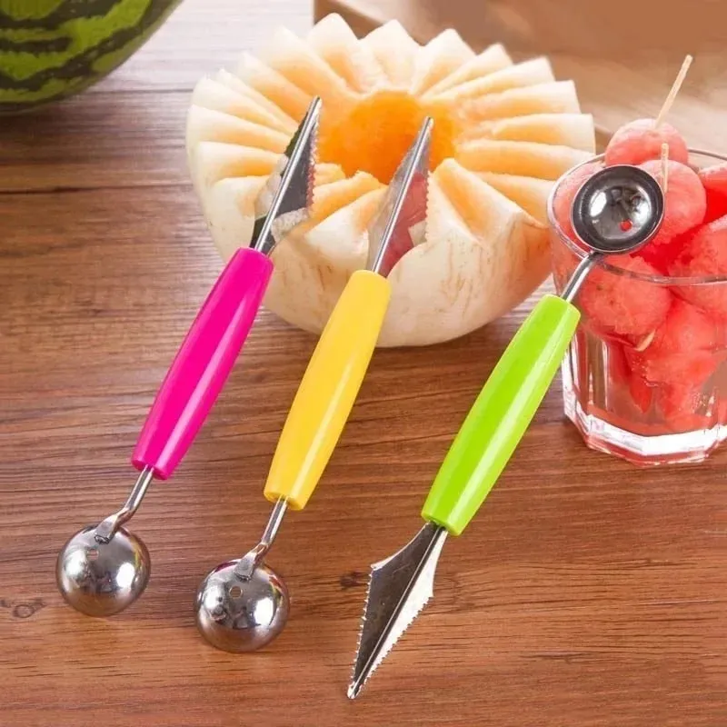 Kitchen Vegetable Carve Fruit Slicer Device Scoop Ballers Cutter Chop Gadgets Kitchen Gadgets Home Gadgets — image 7
