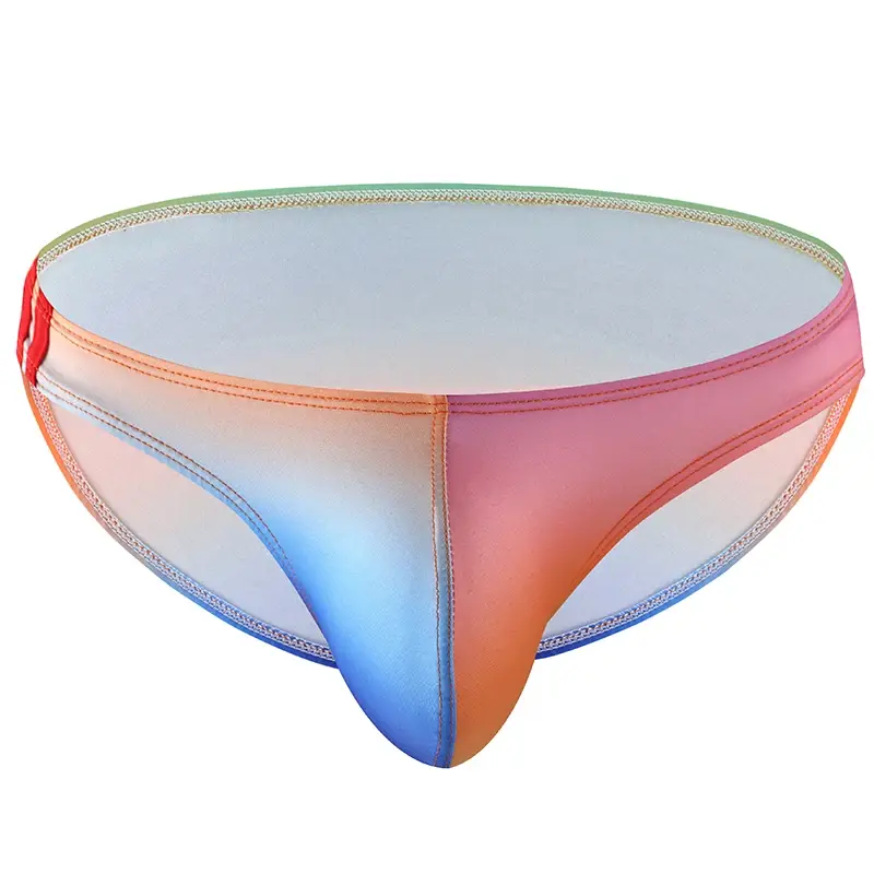 Men's Underwear Breathable Panties Fashion Printed Underpants Low Waist Lingerie Briefs — image 7
