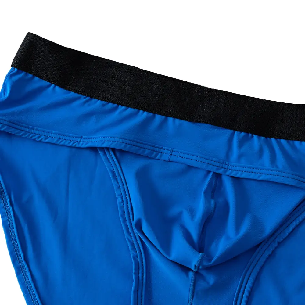 Men Underwear Briefs Underpants Nylon Mesh Quick Dry Men's Briefs Bikini Slip Men's Jockstrap Briefs Swim Swimwear Shorts D2017 — image 4