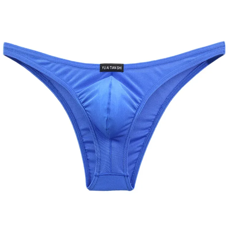 Sexy Underwear Men's Briefs Men Nylon Fashion Jockstrap Mini Briefs Bikini Low Waist Shinning Jockstrap Cueca Underpants — image 10