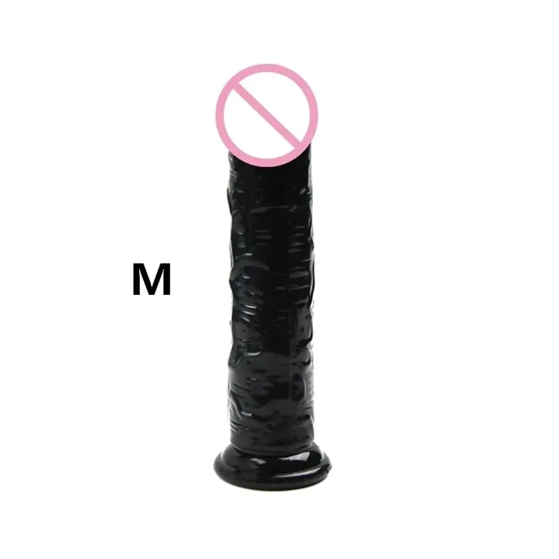 KWD Erotic Soft Jelly Dildo Anal Butt Plug Realistic Strong Suction Cup Adult Toys G-spot Orgasm Big Penis Sex Toys For Woman